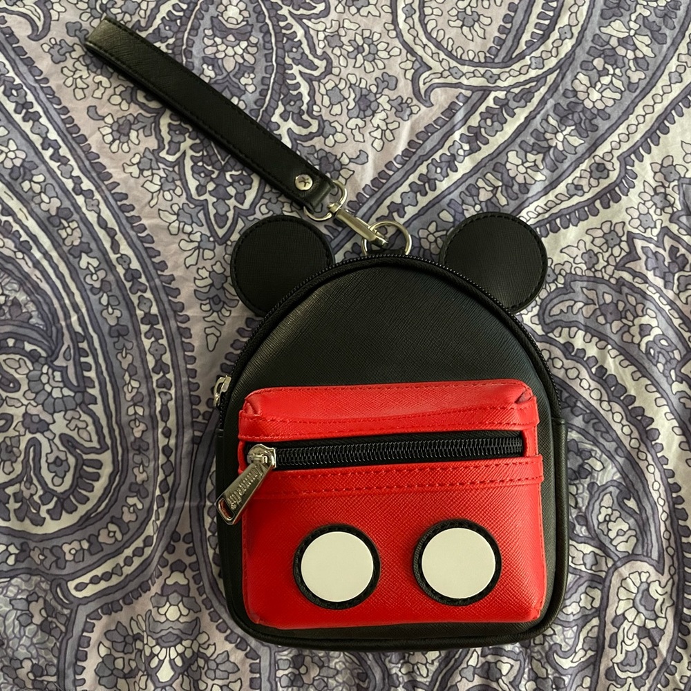 ❌SOLD Loungefly Disney Mickey Mouse Wristlet Belt Bag NWOT